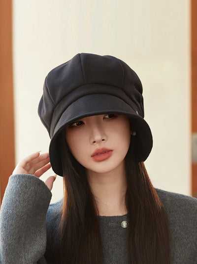 Women Casual Solid Soft Flod Hat