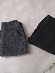 Plus Size - Spring Casual Thickened Thermal Pants